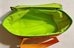 Trader Joe’s Mini Insulated Bag Orange with Green Zipper, Summer 2026 Release