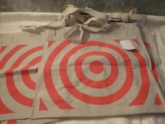 10 Reusable Target Shopping Bag, Washable, Weight up to 22 pounds NWT Free Ship