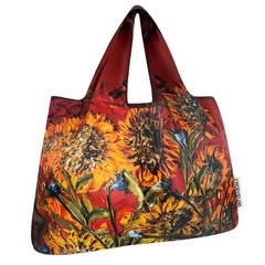 Wrapables Large Foldable Oil Painting Nylon Reusable Grocery Bag