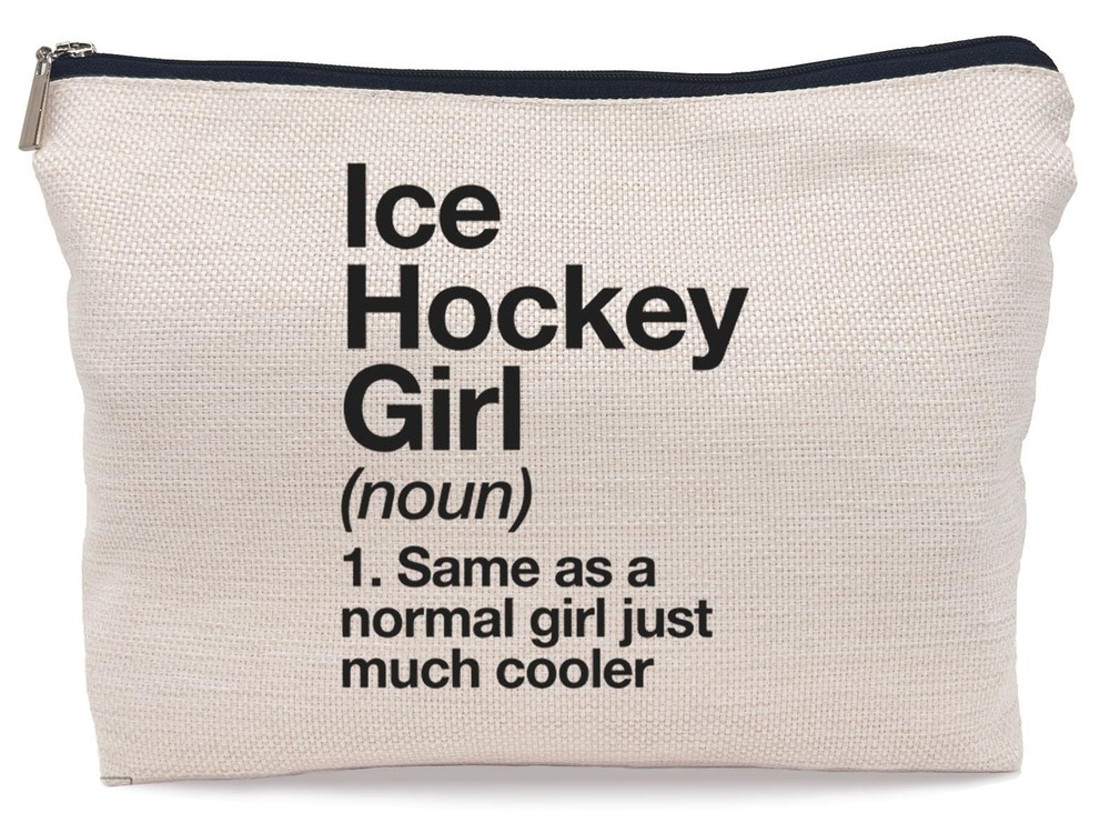 Lacosu Inspirational Quotes Ice Hockey Definition Sports Girl navy