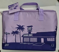 Trader Joe’s Large 2026 Lavender Insulated Reusable Bag NWT