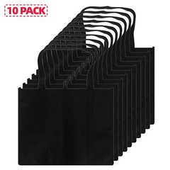 Set of 10 Reusable Grocery Bags Extra Large Foldable Heavy Duty Shopping Tote…
