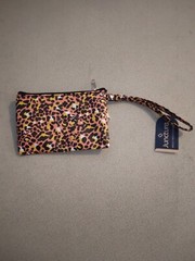 Wristlet Zipper bag Leopard 273874