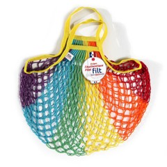 Filt French Market Net Bag – Rainbow Color- MEDIUM w/SHORT HANDLES