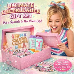FJHAIY Cheerleader Gifts Set Women Including Cheerleader-Set B