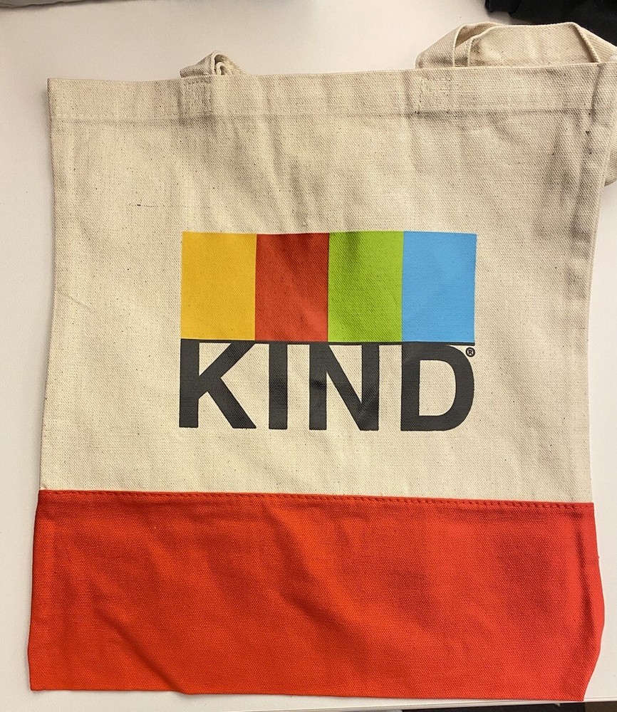 kind bar brand tote bag