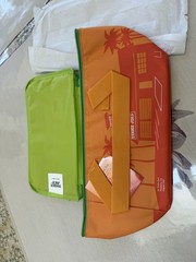 Trader Joe’s 2026 Mini Insulated Cooler Bag Orange Palm Limited Edition NEW NWT