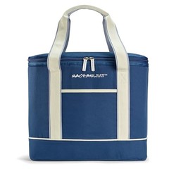 Soft Reusable Insulated Canvas Grocery Tote Bag One Size Navy