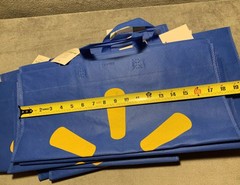 Lot of 16 Walmart Large Reusable Shopping Bags, Brand New