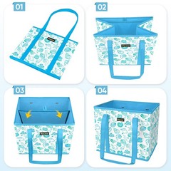 3Pk Reusable Grocery Bags, Foldable Shopping Bags for Groceries with Reinforc…