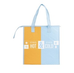 WALMART REUSABLE INSULATED HOT & COLD GROCERY BAG w/ZIPPER New
