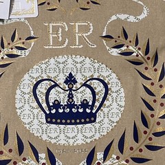 Harrods Knightsbridge London Queen Elizabeth Bag Beige Crown 1926 2022 New Large