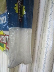 UPCYCLE~BIRD IN A TREE~BIRD FOOD~RECYCLED FEED BAG~GROCERY~MARKET TOTE
