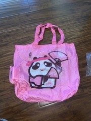 Kee Wah Bakery Panda Eco-Friendly Reusable Nylon Grocery, Shopping, Tote Bags