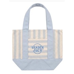 🔥✨100% Authentic Trader Joe’s Striped Canvas Mini Summer Tote Individual✨🔥