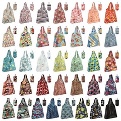 36 Pack Reusable Grocery Bags Foldable Shopping Bags Machine Washable Bags Wa…