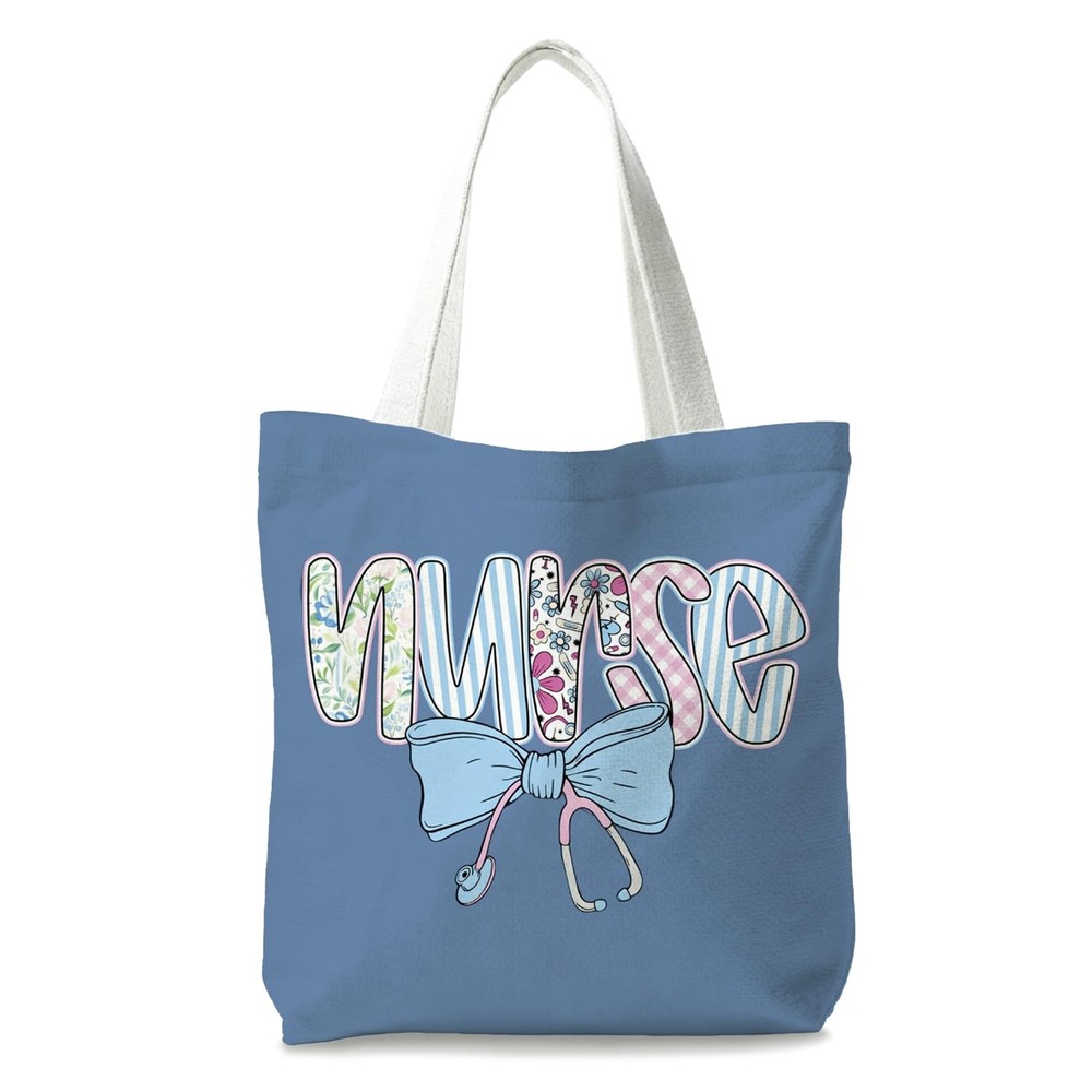 Nurse Tote Bags.Tote Bags for Woman, Gift for Nurses, Reusable Foldable Bags