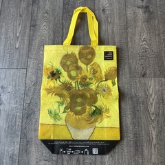 Vincent van Gogh Sunflowers reusable eco-friendly tote bag Amsterdam