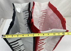 Lululemon Tote Bag Reusable Gift Shopping Carry Red and Black Used 16x13x6