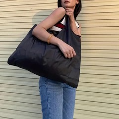 Versatile Folding Shopping Bag, Large Capacity Travel Tote Bag, Fashion Reusable