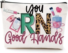 Nurse Gifts RN Makeup Bag Accessories for Work Practitioner…