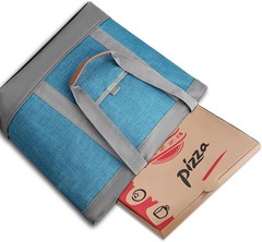 Insulated Cooler Bag, Reusable Grocery Tote Bags for Hot/Cold, Leakproof Thermal