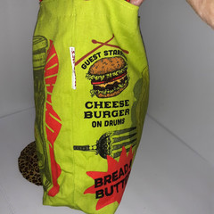 Trader Joe’s Reusable Canvas Shopping Tote The Pickles Print GroceryMarket 14×18