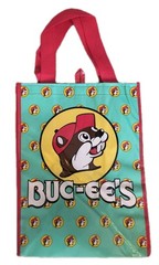 Buc-ee’s New Limited-Edition Plastic Coated Reusable Tote Bag Beaver Logo NWOT!