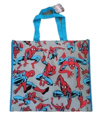 Marvel Spiderman X-Large Red Reusable Shopping Gift Bag with Handles🆕Free Ship!