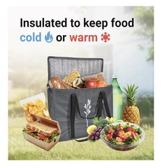 New In Pkg GREEN BULLDOG 2PAK INSULATED GROCERY BAGS – 19″x9″x13″