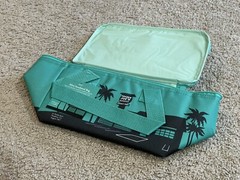NEW Trader Joe’s MINI Insulated Tote Bags SET (Pink & Teal) NWT SET