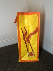 NEW Trader Joe’s Rare ORANGE CHICKEN Reusable State Mystery Bag Grocery Shopping