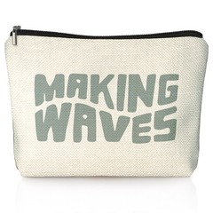 LIANGW Beach Makeup Bag & Travel Pouches for Toiletries, Summer 04-summer(02)