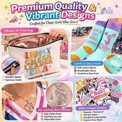 FJHAIY Cheerleader Gifts Set Women Including Cheerleader-Set B