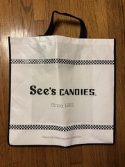See’s Candies Reusable Tote Bag – 2026 Berkshire Hathaway Shareholder Meeting