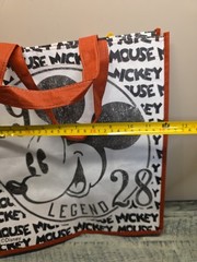 DISNEY Mickey Mouse plastic Tote Bag 1928 Legend NEW
