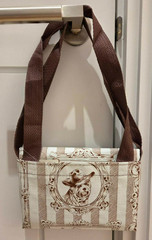 NWT TJ MAXX- Vintage Cowboy Dog Portraits – Large Reusable Shopping Tote Eco Bag