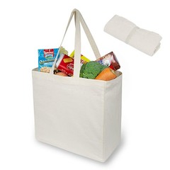 2 | 6 | 12 Pack Reusable Grocery Shopping totes, Foldable Canvas Bags (Pack o…