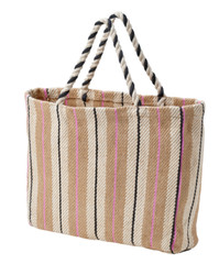 IKEA MAVINN Bag, Handmade Striped Natural, MÄVINN , 805.750.51, 101oz Brand NEW