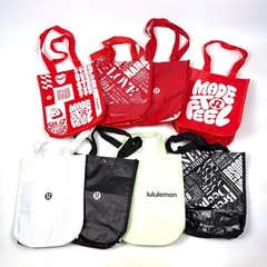 Lot of 8 Lululemon Small Bags All Different Red Black White Mint Gift Brides Md