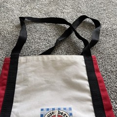VTG 2003 Gooseberry Patch Tote Shopping Bag Christmas Holiday Theme 14 X5”