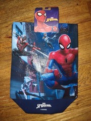 Marvel Spider-Man 2 Pack Reusable Tote Treat Gift Bags 7″x8″x3″ NEW