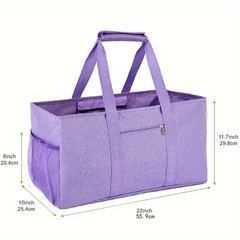 Extra Large Utility Tote Bag,Reusable Shopping Bags with Handles – Waterproof…