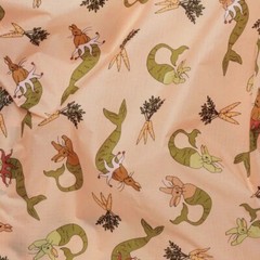 NWT Baggu Standard Reusable Bag Merbunny US seller Sold Out Rare H2F