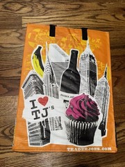 Trader Joe’s Market Reusable Bag New York Tote Grocery Shopping Travel