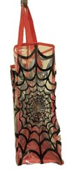 Marvel SPIDERMAN🕷 XL TRANSPARENT Red Reusable Tote/Shopping/Gift Bag🆓Shipping!