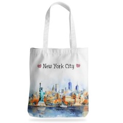 Jeilink New York Souvenirs and Gifts Beach Weekender Tote New York City 1192
