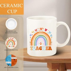 Teacher Appreciat Box – Unique Funny Mug Set for Women, Graduat