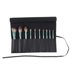 Bird&Fish Makeup Brush Case Travel, makeup brush bag，makeup Black