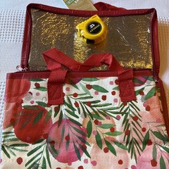 Home Goods Reusable Insulated Cooler Bag Thermal Tote Hot Cold Food NWT